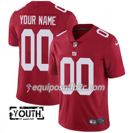 Camiseta Niño NFL New York Giants Personalizar Rojo